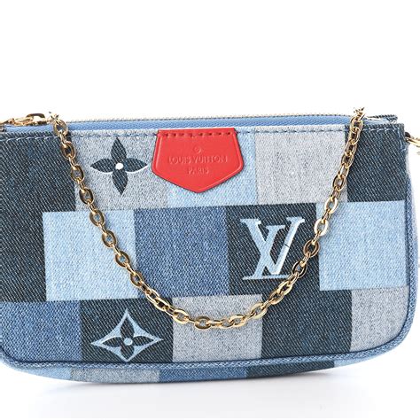 louis vuitton multi pochette denim